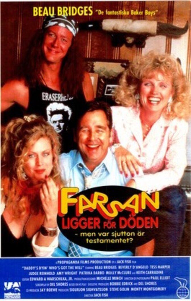 Farsan ligger för döden