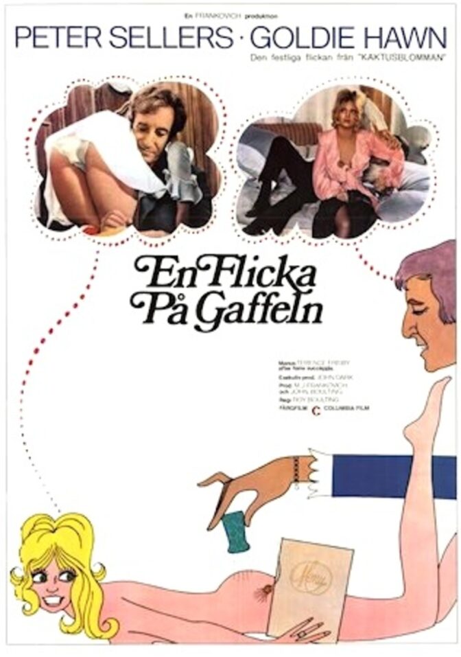 En flicka på gaffeln