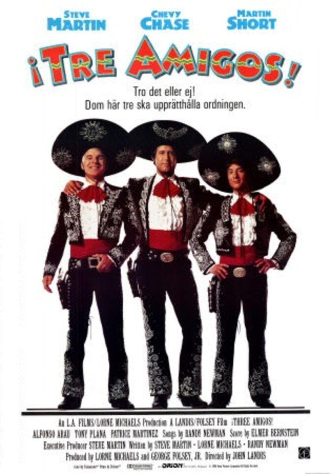 ¡Tre amigos!