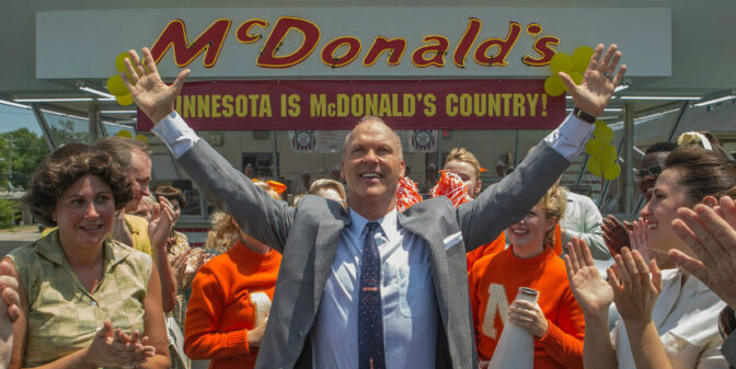 Michael Keaton som Ray Kroc i "The Founder"
