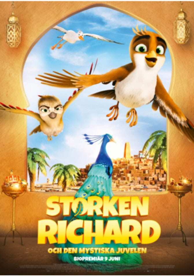 Storken Richard och den mystiska juvelen