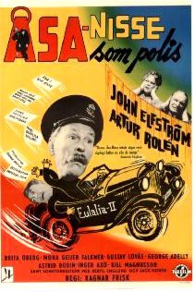 Åsa-Nisse som polis