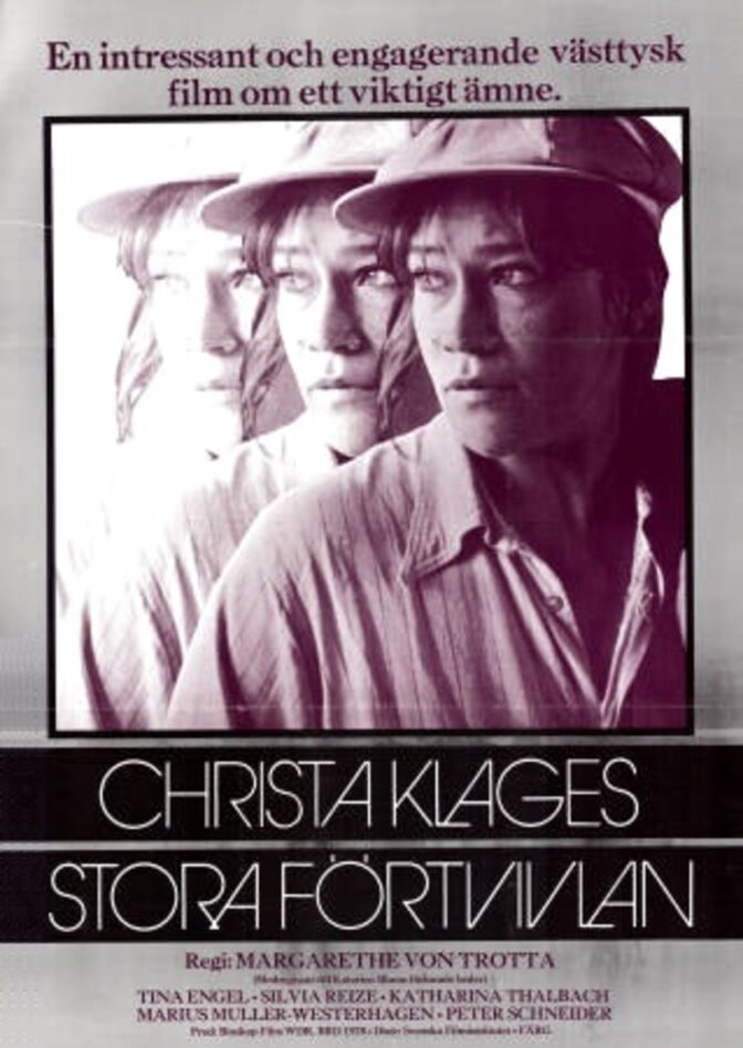 Christa Klages stora förtvivlan