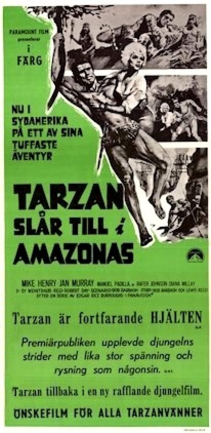 Tarzan slår till i Amazonas