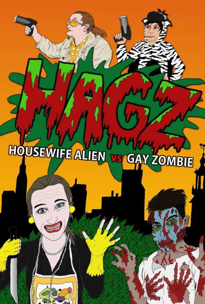 Housewife Alien vs. Gay Zombie