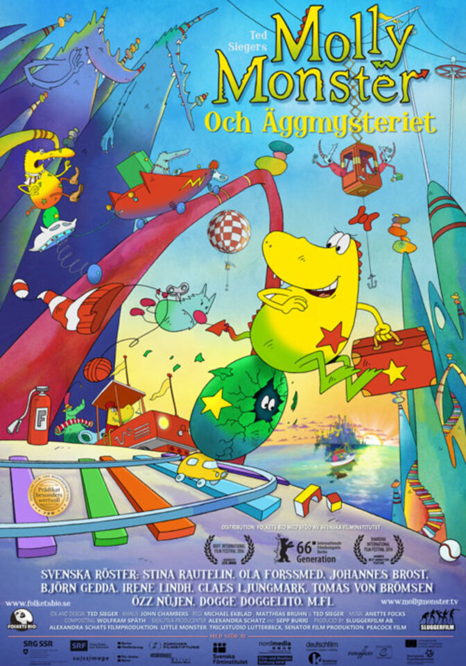 Molly Monster och äggmysteriet