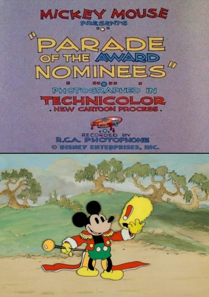 Priskandidaternas parad