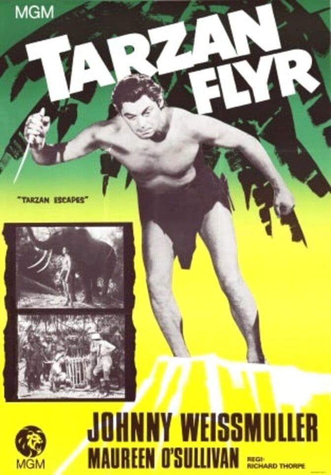 Tarzan flyr