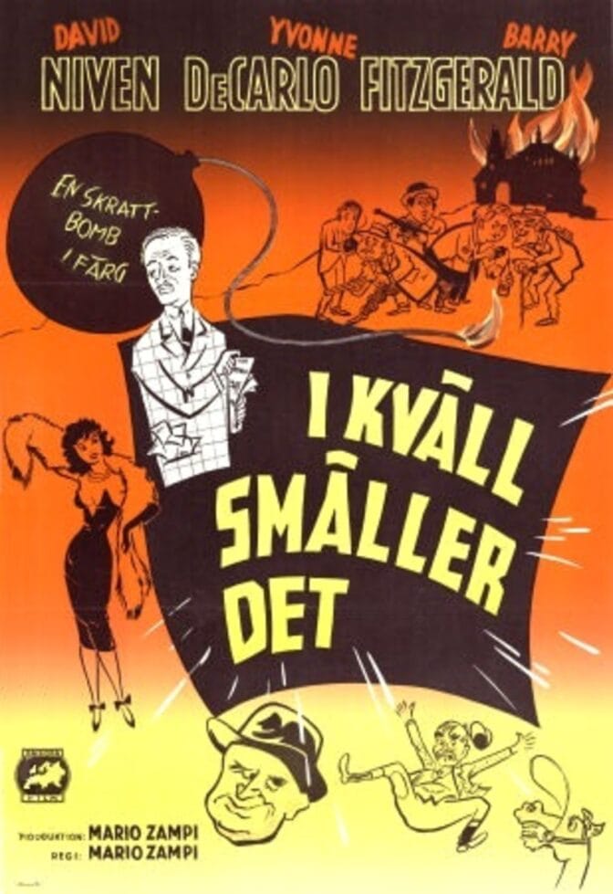 I kväll smäller det