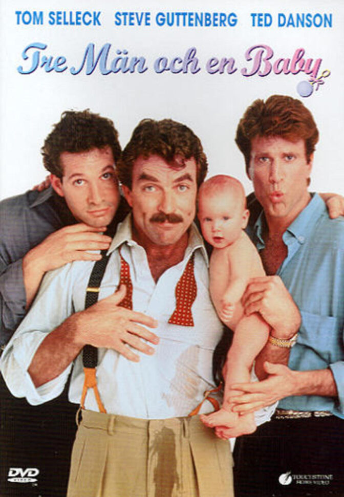 Tre män och en baby