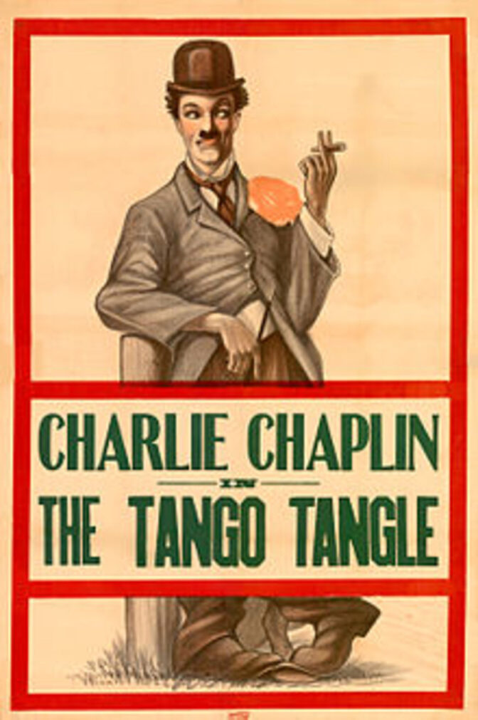 Chaplin dansar tango