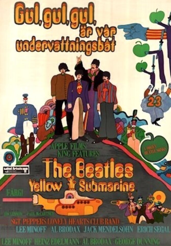 Gul, gul, gul är vår undervattningsbåt