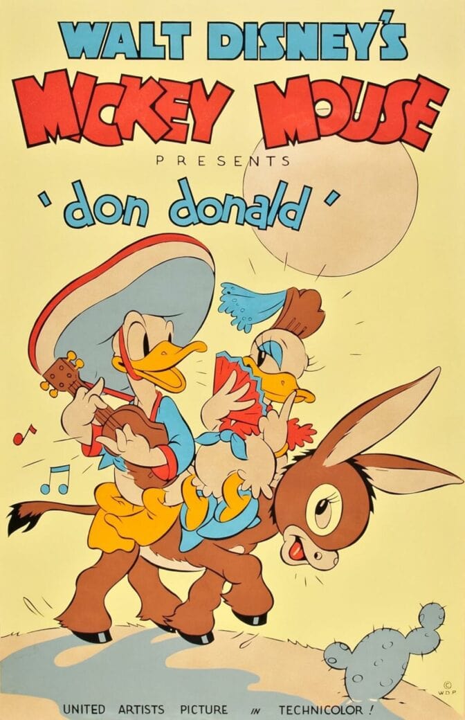 Kalle Anka reser västerut