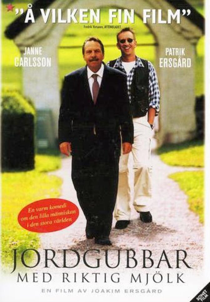 Jordgubbar med riktig mjölk