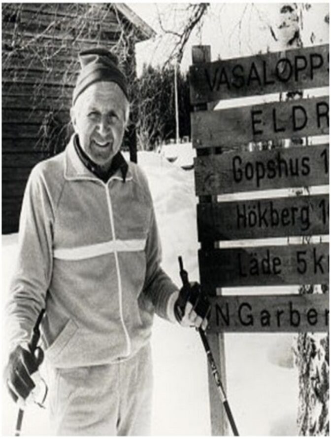 De sista skidåkarna