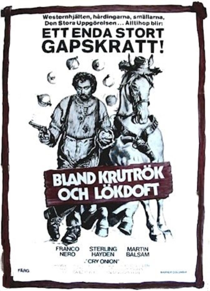 Bland krutrök och lökdoft