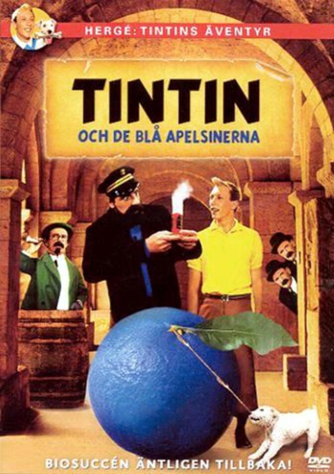 Tintin i mysteriet med de blå apelsinerna