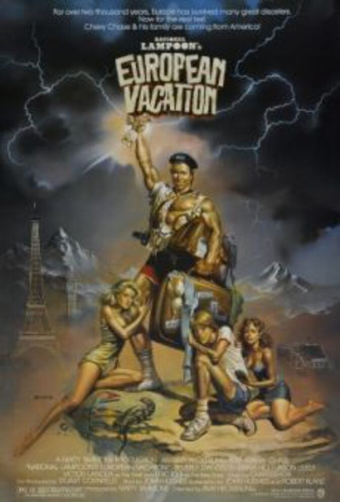 Ett päron till farsa på semester i Europa