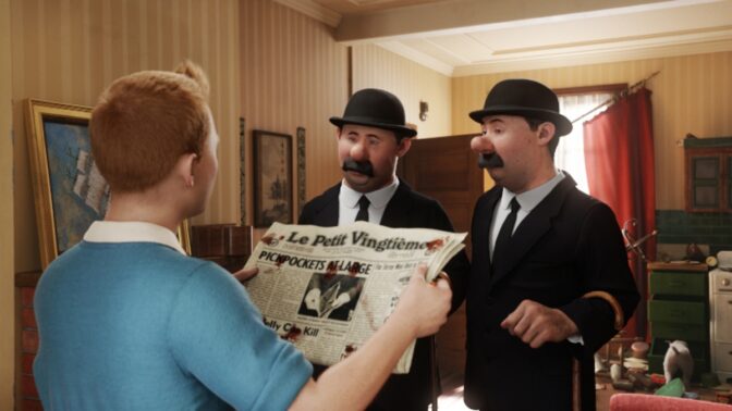 Första recensionerna av Tintin