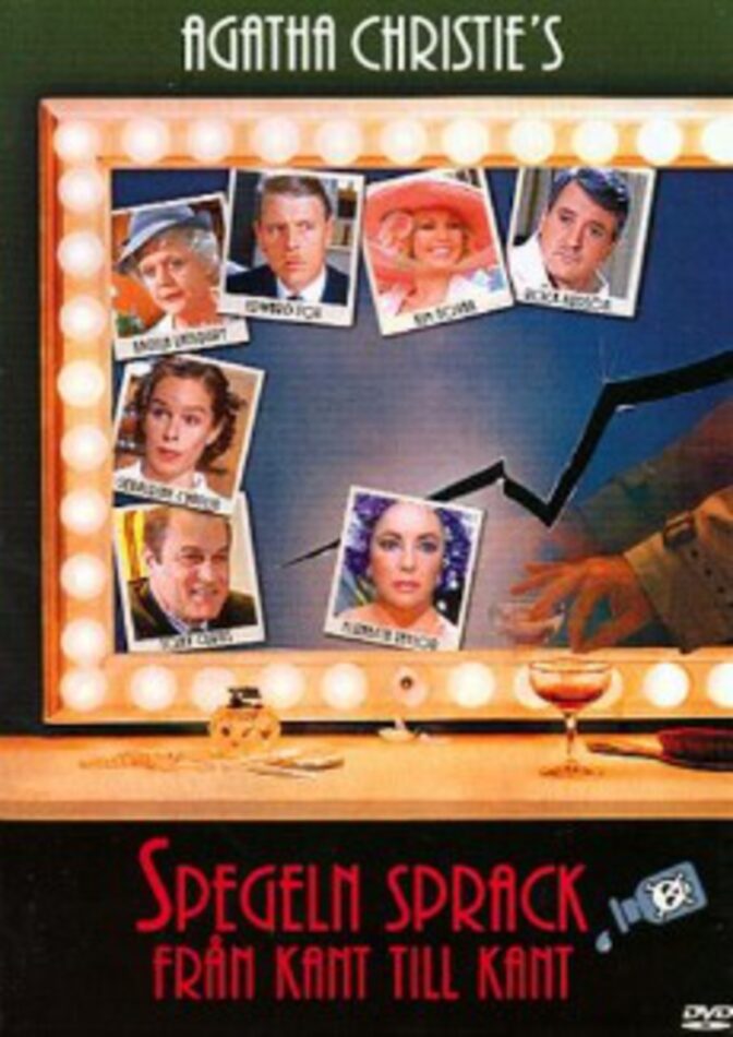 Spegeln sprack från kant till kant