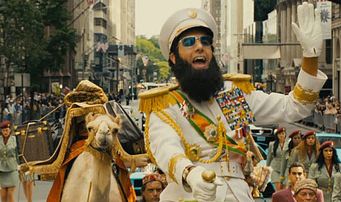 Se ”The Dictator” före alla andra!