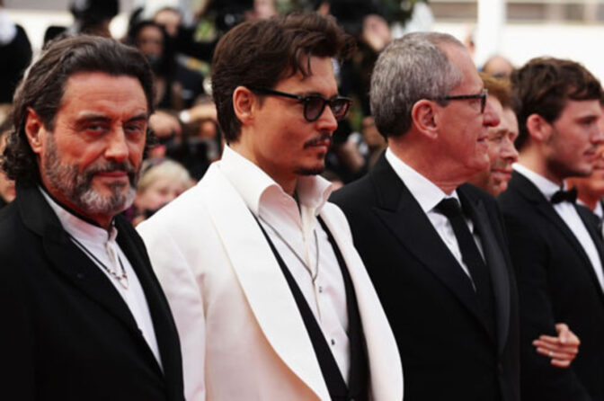 Galabilder från ”Pirates 4” i Cannes