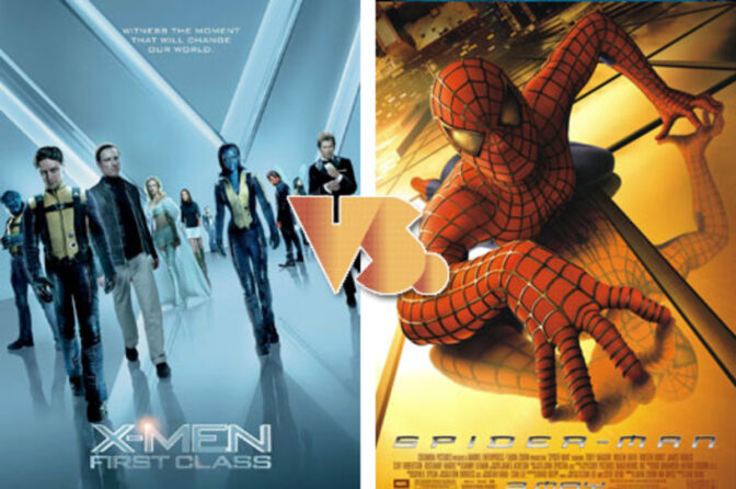 Dödsmatchen: ”X-Men: First Class” vs. ”Spider-Man”