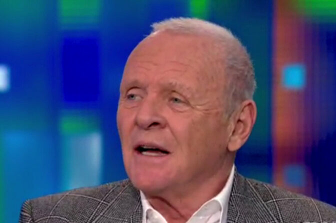 Anthony Hopkins på CNN ikväll