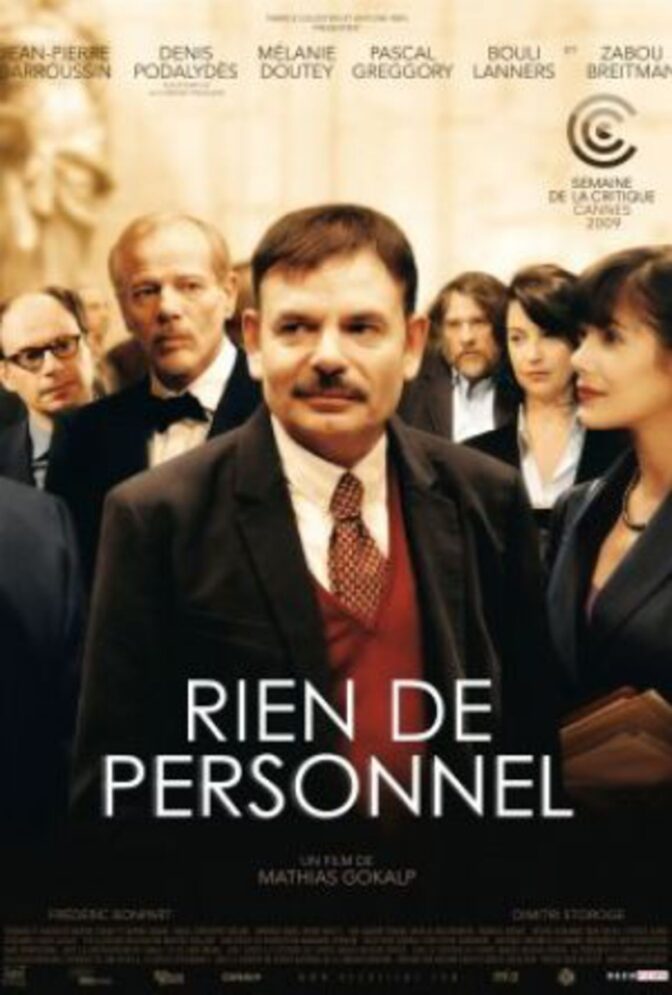 Nothing Personal (Rien de personnel)
