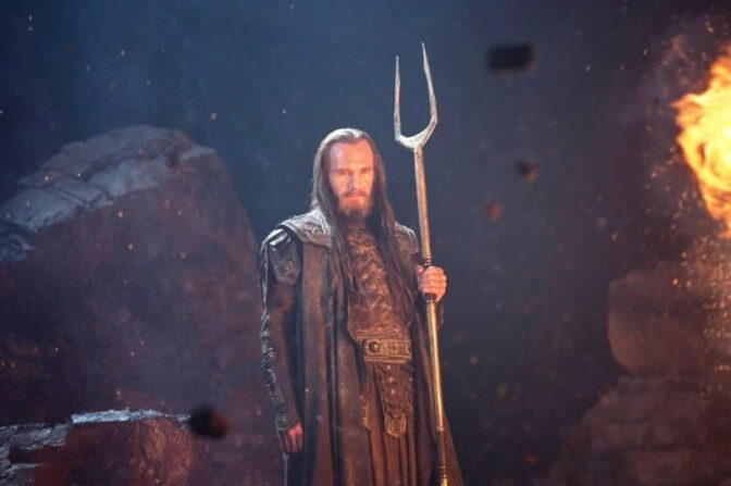 ”Wrath of the Titans” in som tvåa på biotoppen