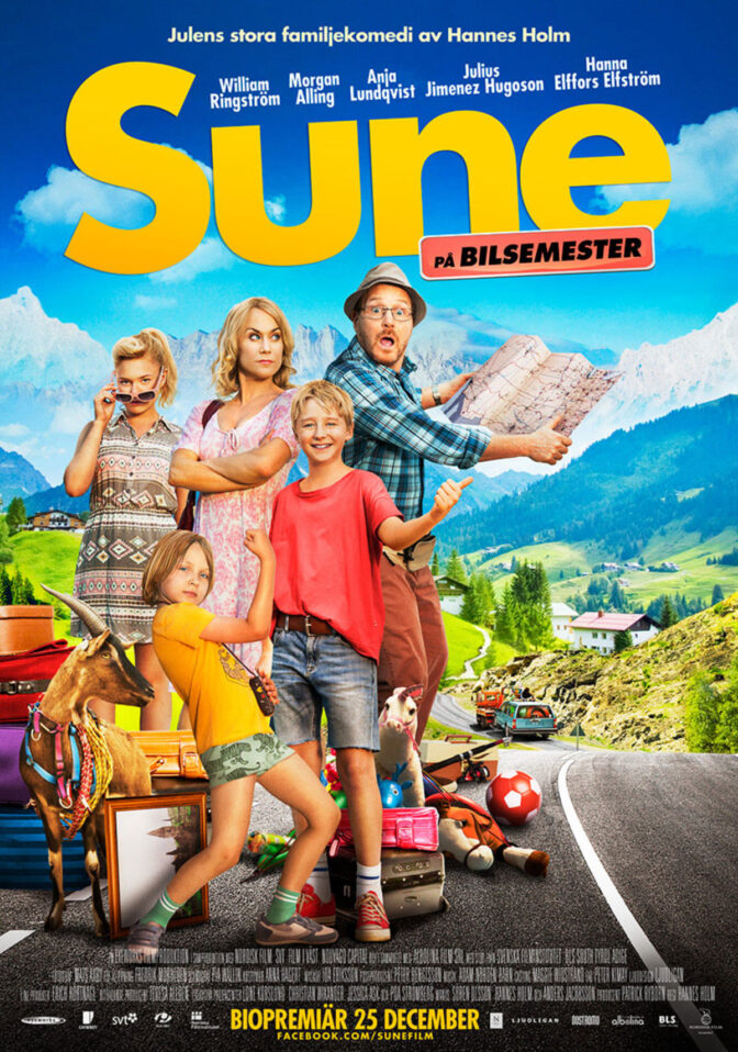 Sune på bilsemester