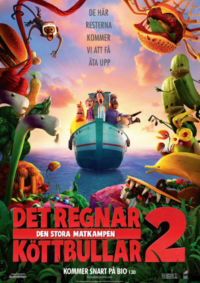 Det regnar köttbullar 2: Den stora matkampen