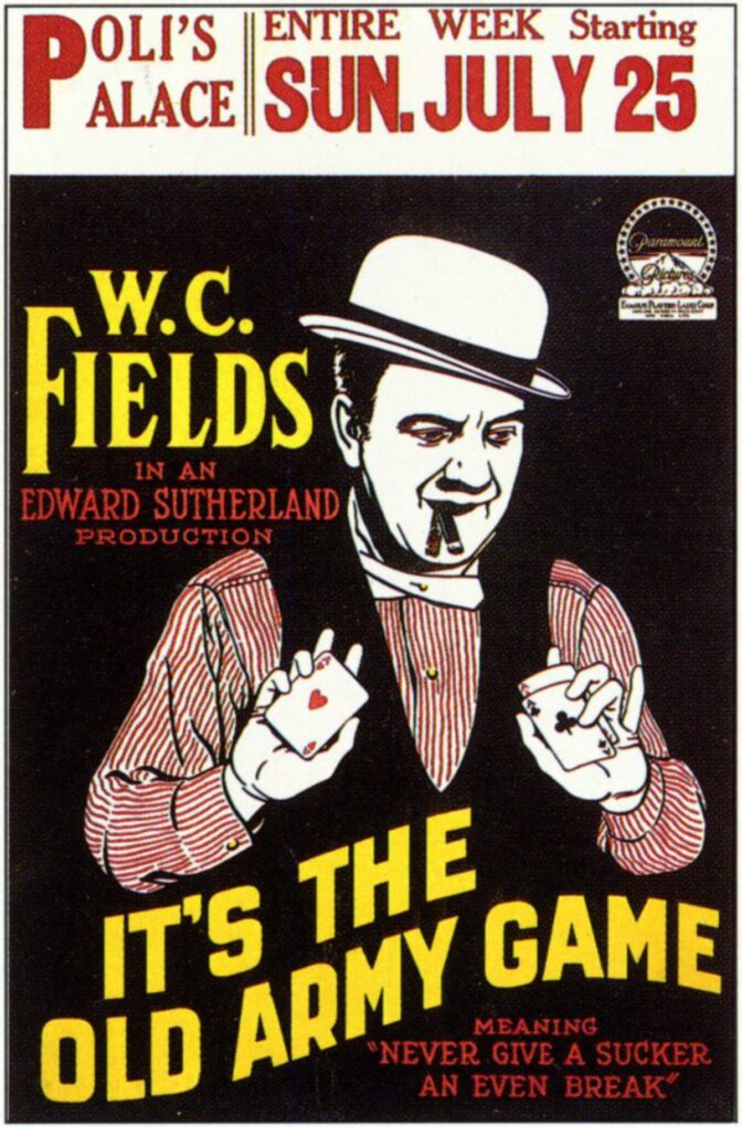 It’s the Old Army Game