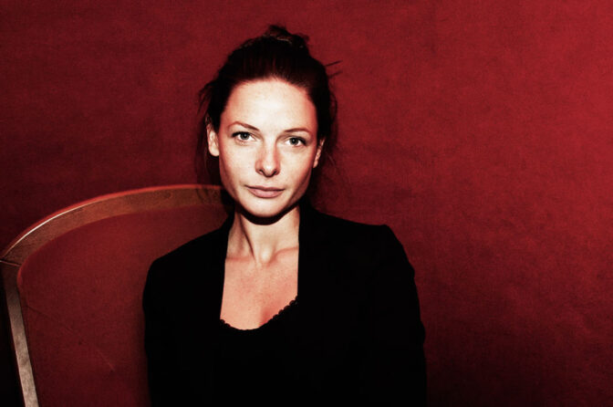 Rebecca Ferguson filmar med Ridley Scott