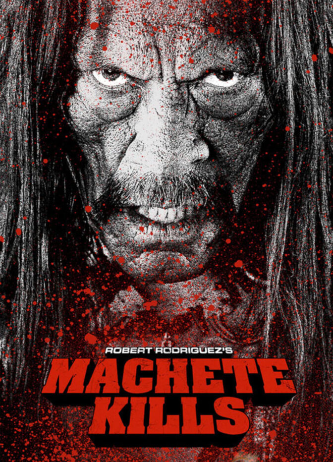 Blodig poster till ”Machete Kills”