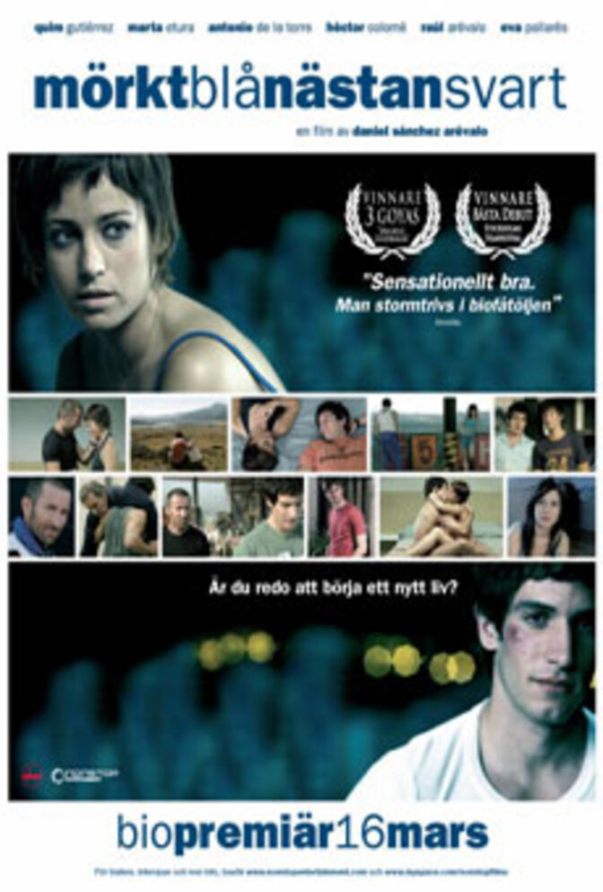 Mörktblånästansvart