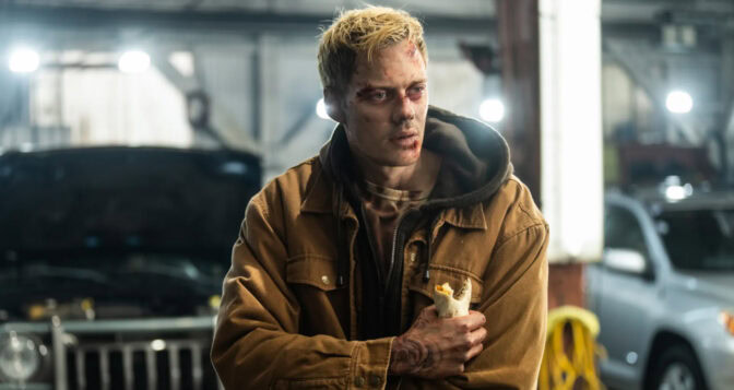 Bill Skarsgård och Anthony Hopkins i klaustrofobisk actionthriller. 