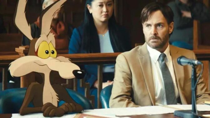 Will Forte spelar advokaten som ska stämma Acme Corporation.