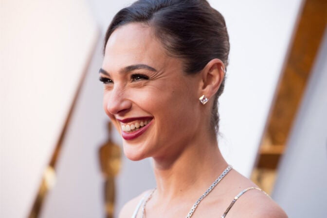 Gal Gadot på Oscarsgalan.