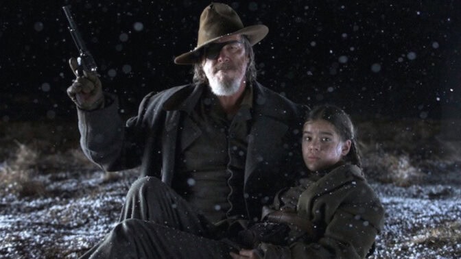 Jeff Bridges och Hailee Steinfeld i "True Grit".