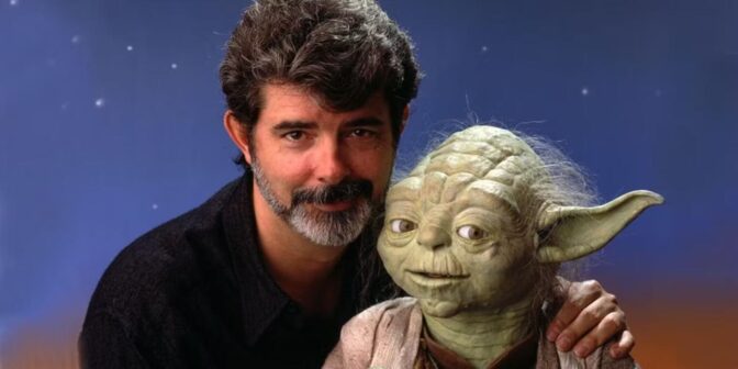 George Lucas och Yoda