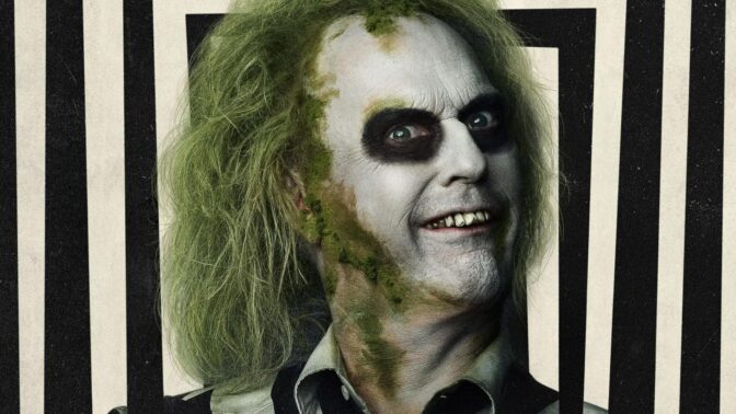 Micheal Keaton som Beetlejuice i "Beetlejuice Beetlejuice"