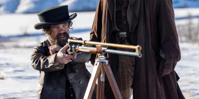 Peter Dinklage som prisjägare i "The Thicket"