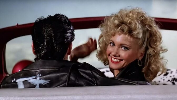 "Grease" från 1978 är en äkta drive-in-klassiker.