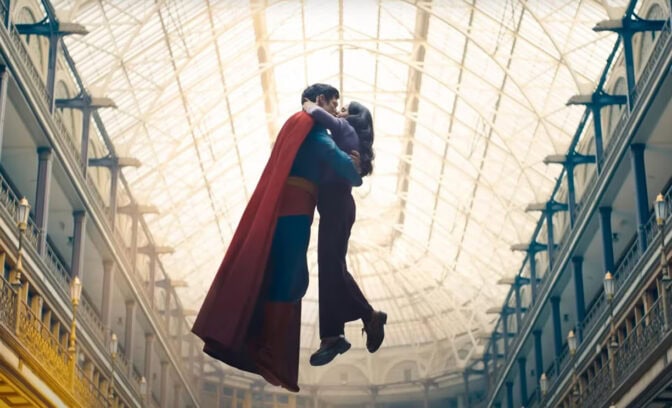 Superman och Lois i "Superman".