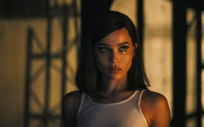 Zoë Kravitz som Catwoman i "The Batman"