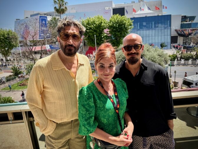 Fares Fares, Jonna Vanhatalo och Tarik Saleh. Fotograf Erik Dalström.