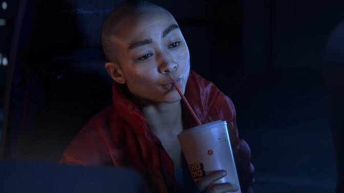 I "Intergalactic: The Heretic Prophet" ser vi Tati Gabrielle i huvudrollen.