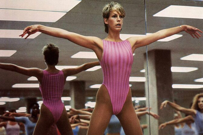 Jamie Lee Curtis i "Perfect". 