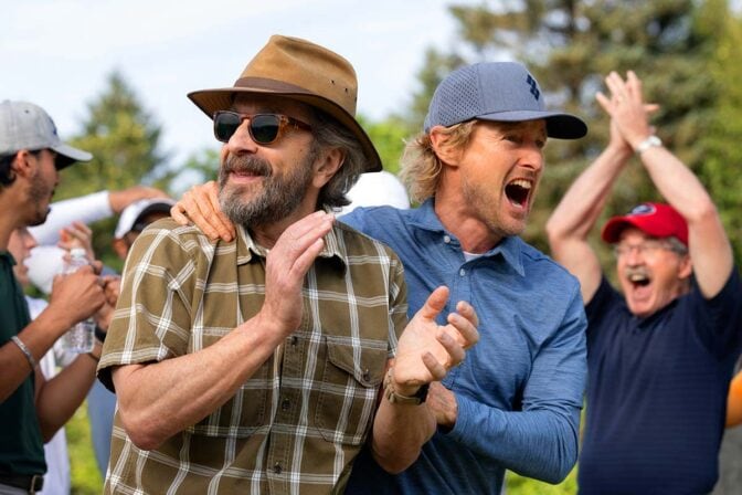 Marc Maron och Owen Wilson i "Stick". 